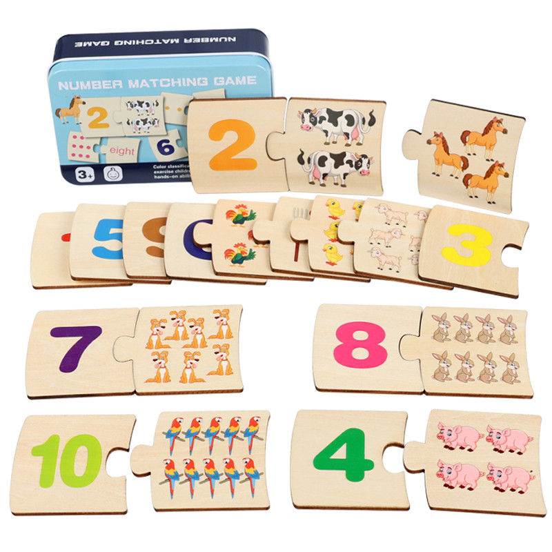 Children Iron Box Number Enlig - Board Game Idea avis et prix