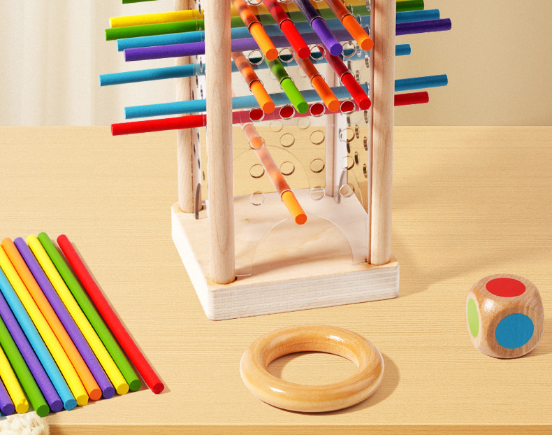 Educational Toy - Desktop Dice - Dice Tower Wooden avis et prix