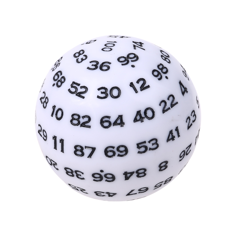100 Sided Polyhedral Dice D100 - Dice Tower Wooden avis et prix