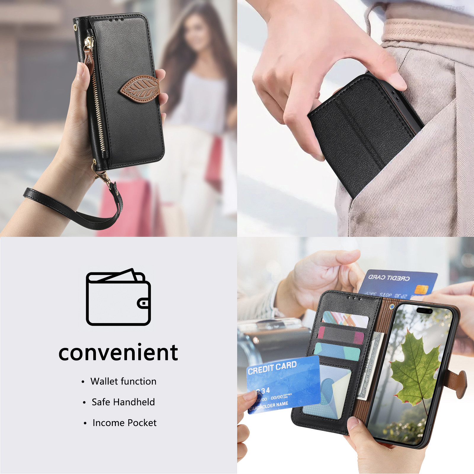 Business PU Leather Phone Case - Board Game Book avis et prix