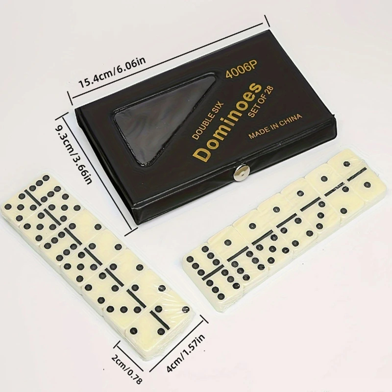 1pc box dominoes nine dominoes - Board Game Quacks avis et prix