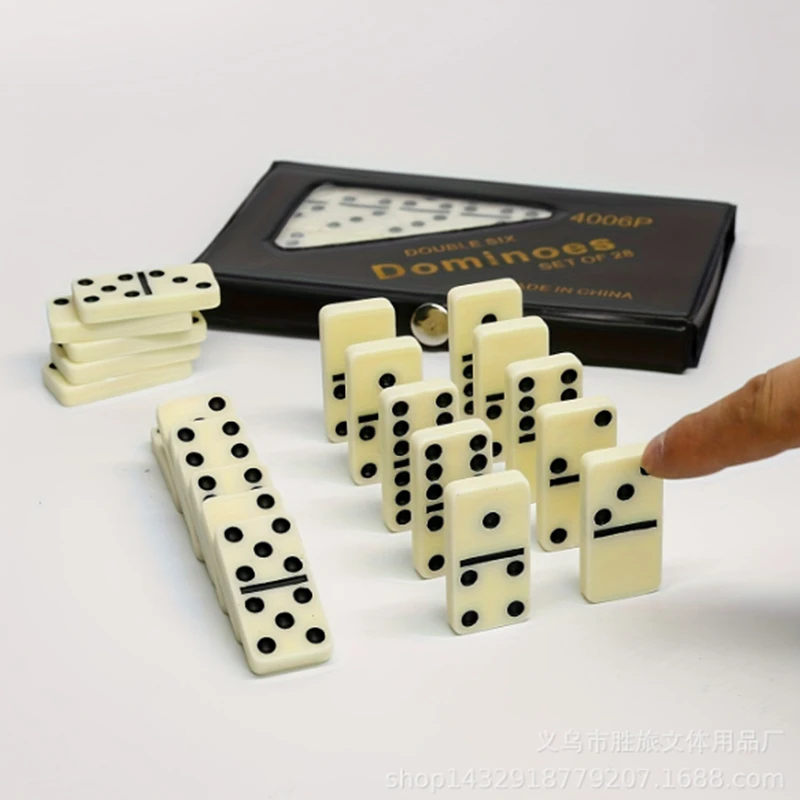 1pc box dominoes nine dominoes - Board Game Quacks avis et prix