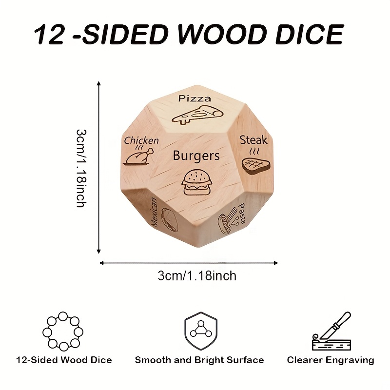 Dining Dice Board Game-12-Side - Board Game For Couple avis et prix