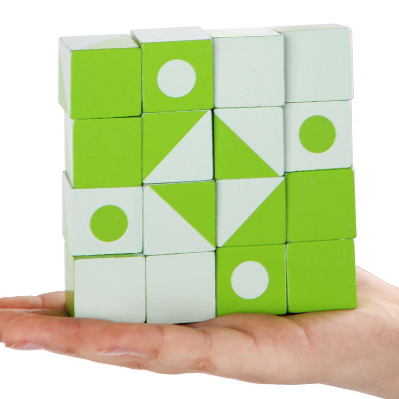 Wooden 3D Puzzles Game Geometr - Board Game Idea avis et prix
