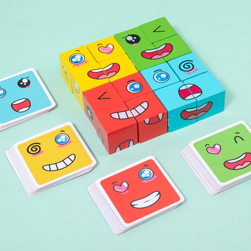 1Pcs Expressions Matching Puzz - Board Game Idea avis et prix