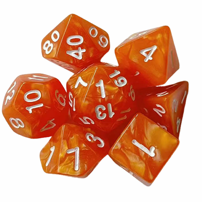 7pcs DND Dice Set Color Polyhe - Board Game Verdant avis et prix