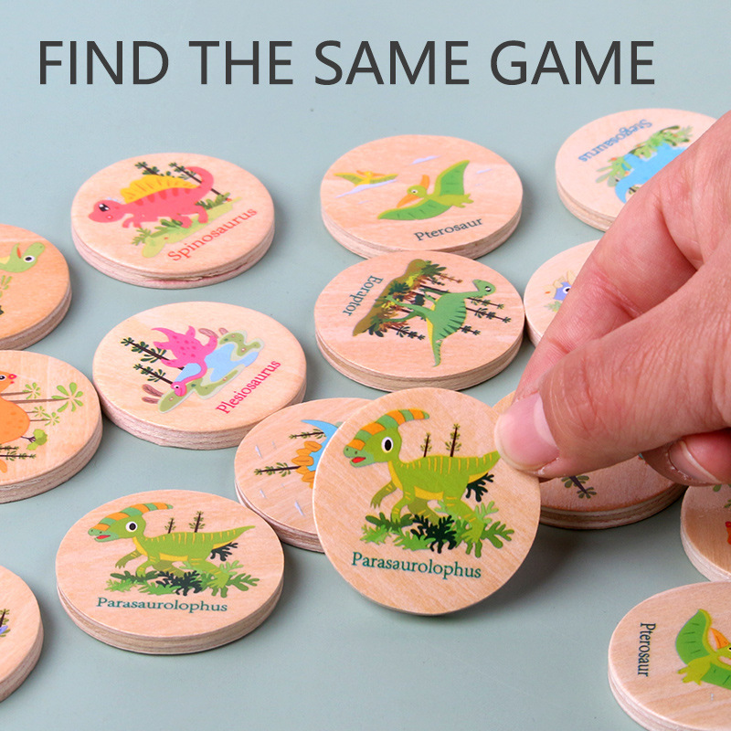 Memory Game Dinosaur Matching  - Board Game Idea avis et prix