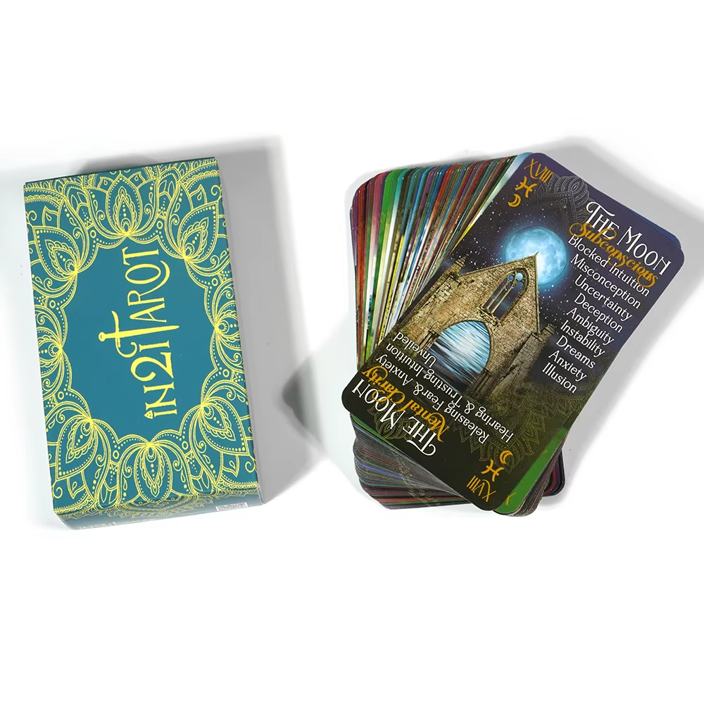 iN2IT Tarot Deck with Keywords - Board Game Ranking avis et prix