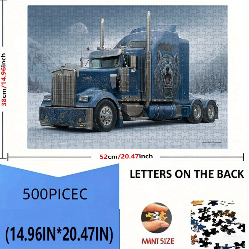500-1000 Thickened Adult Jigsa - Jigsaw Puzzle Adult avis et prix