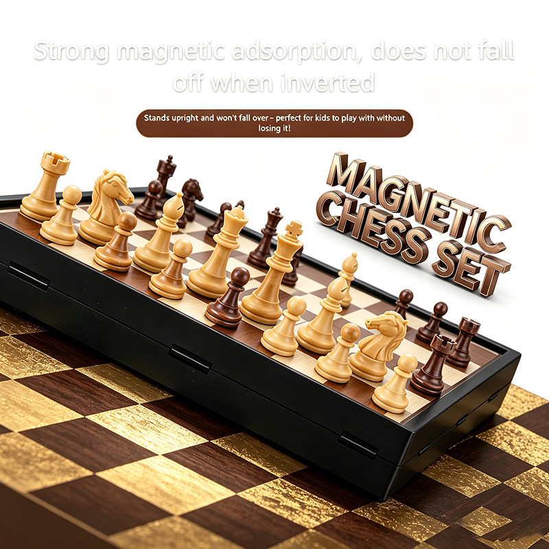 24CM Foldable Magnetic Chess G - Board Game Quacks avis et prix