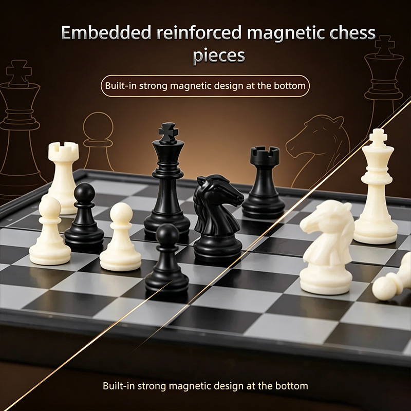 24CM Foldable Magnetic Chess G - Board Game Quacks avis et prix