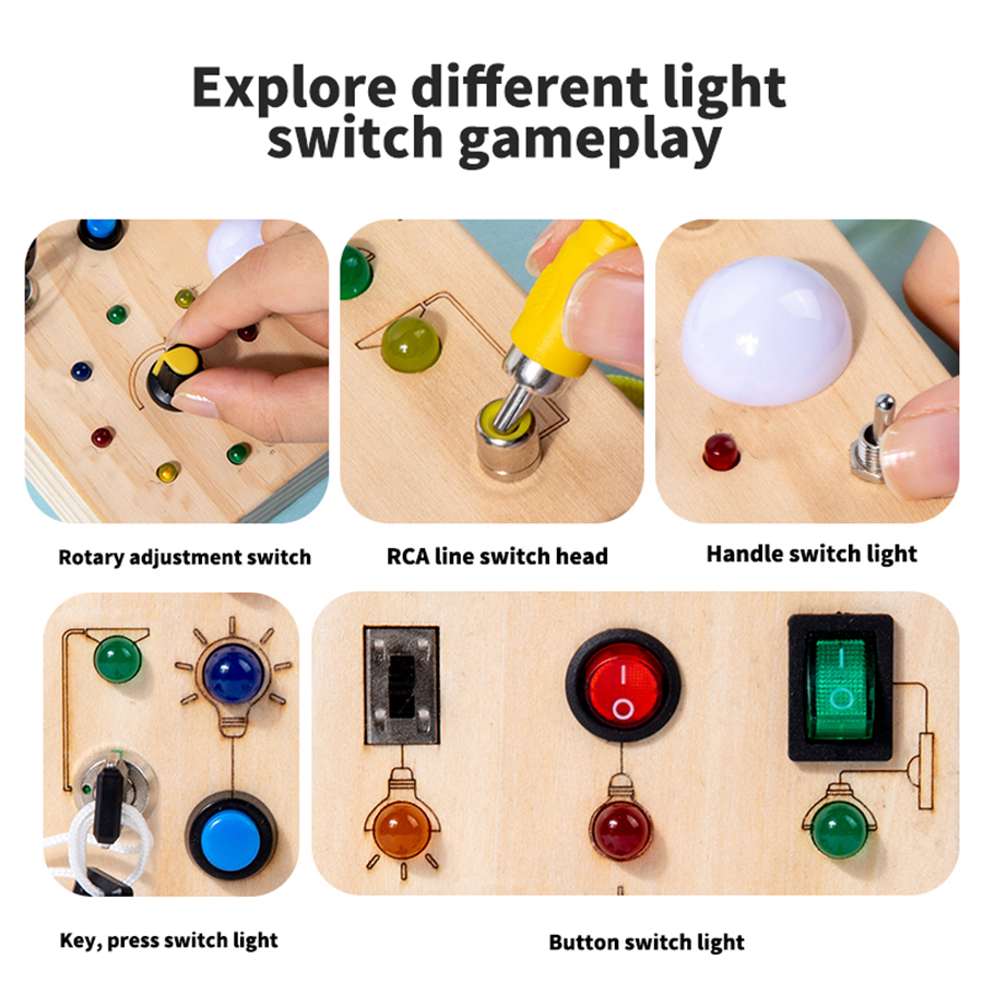 Montessori Busy Board Sensory  - Board Game Idea avis et prix