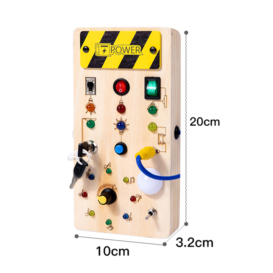 Montessori Busy Board Sensory  - Board Game Idea avis et prix