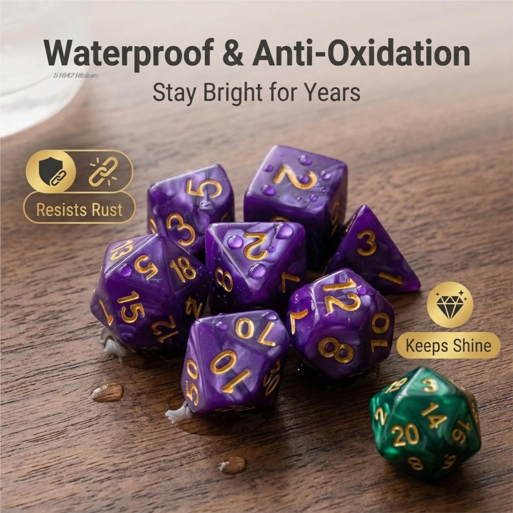 7pcs Set Dice Board Games Roll - Board Game Verdant avis et prix