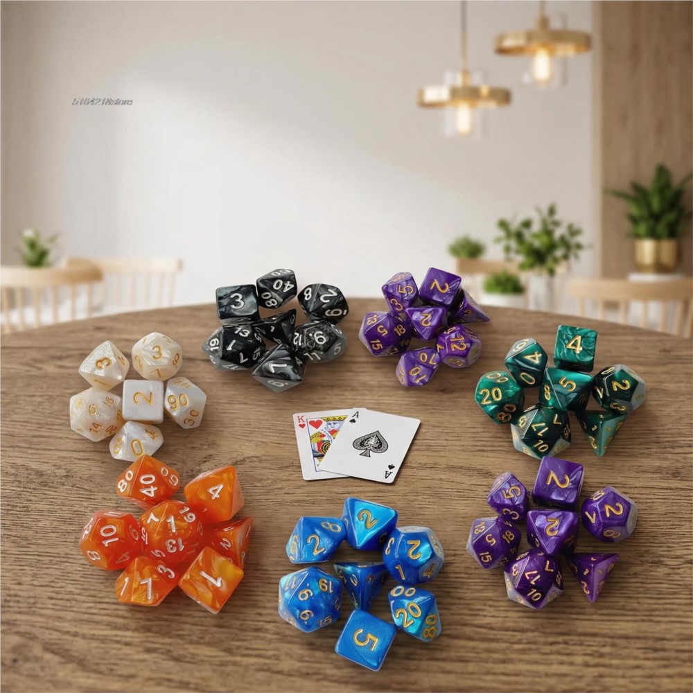 7pcs Set Dice Board Games Roll - Board Game Verdant avis et prix