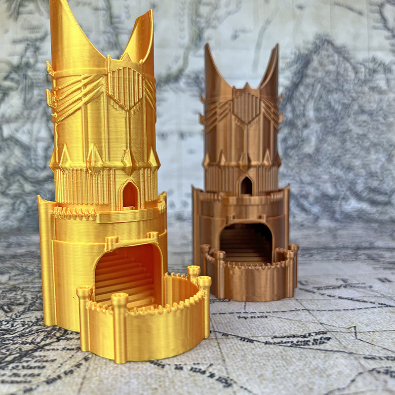 1 Pcs/ set DND Dice Tower for  - Dice Tower Wooden avis et prix
