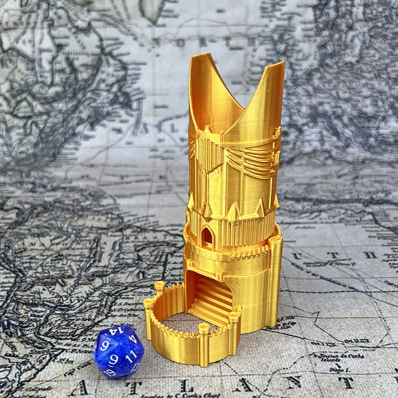 1 Pcs/ set DND Dice Tower for  - Dice Tower Wooden avis et prix