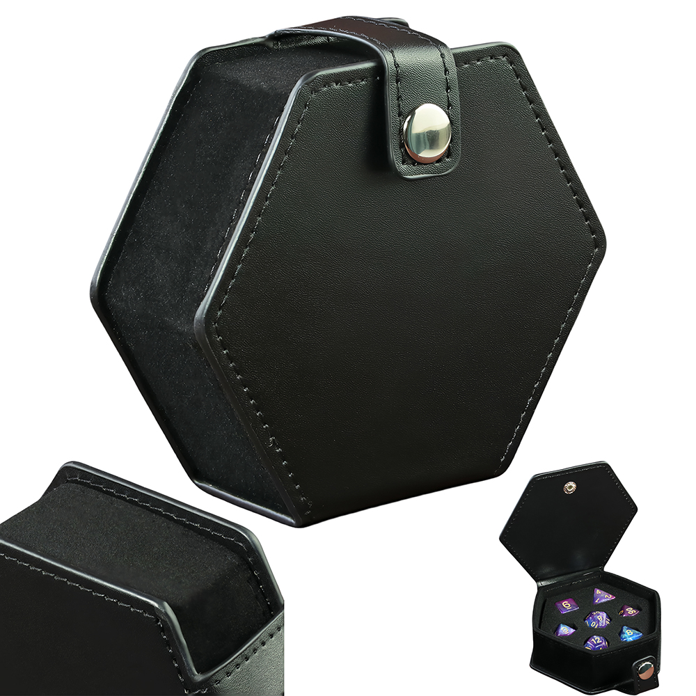 Black Leather Box DND Dice Cas - Board Game Pandemic avis et prix