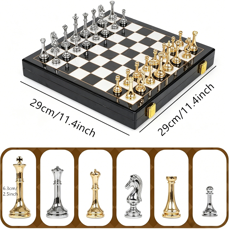 Chessboard 29cm/11.4inch, Meta - Board Game Quacks avis et prix
