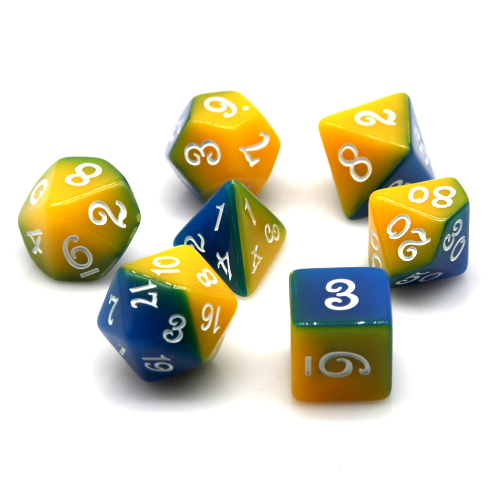 Blue & Yellow Dual Color Polyh - Board Game Pandemic avis et prix
