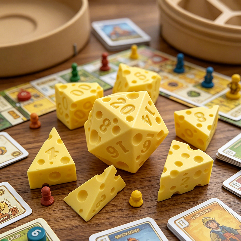 Cheese Polyhedral Dice Set Lay - Board Game Pandemic avis et prix