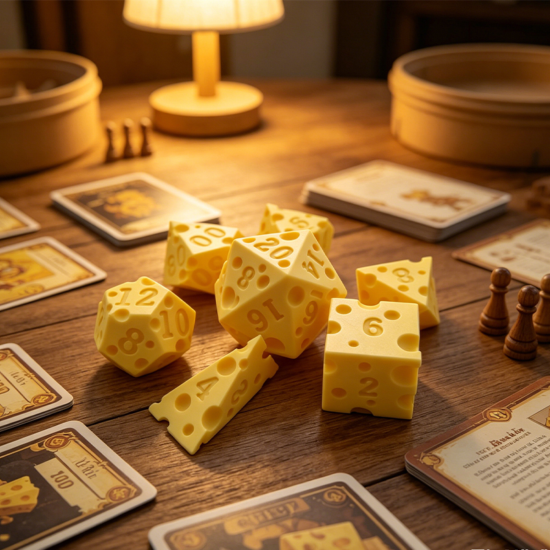 Cheese Polyhedral Dice Set Lay - Board Game Pandemic avis et prix