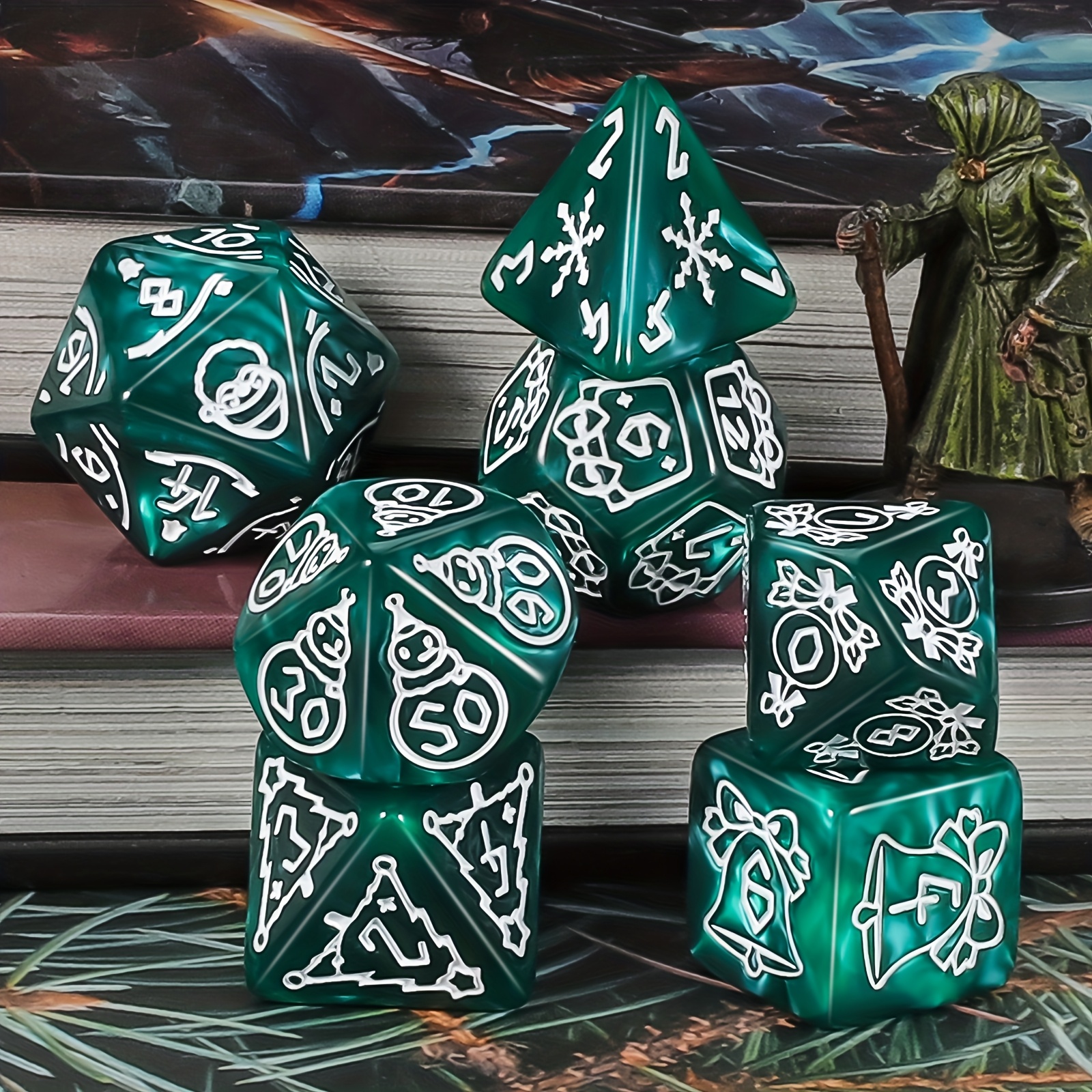 DND Dice Set -7pc Christmas Po - Board Game Pandemic avis et prix