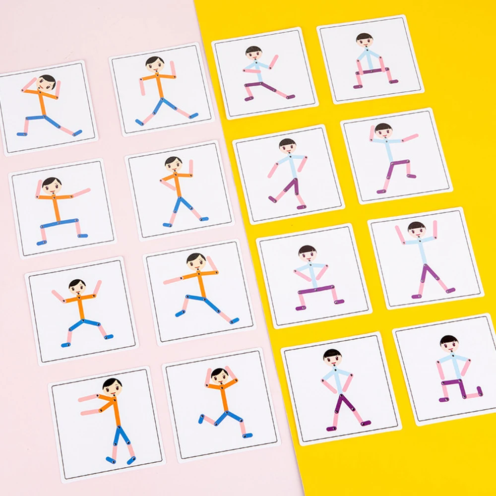 Sport Wooden Man Material DIY  - Board Game Idea avis et prix