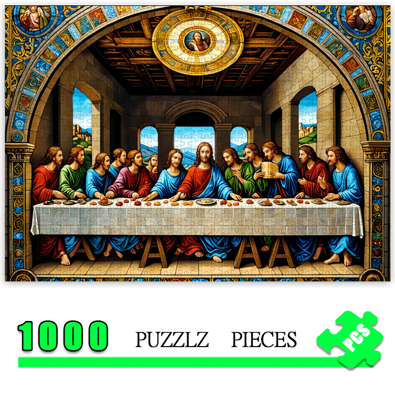 1000pcs Last Supper by Leonard - Jigsaw Puzzle Adult avis et prix