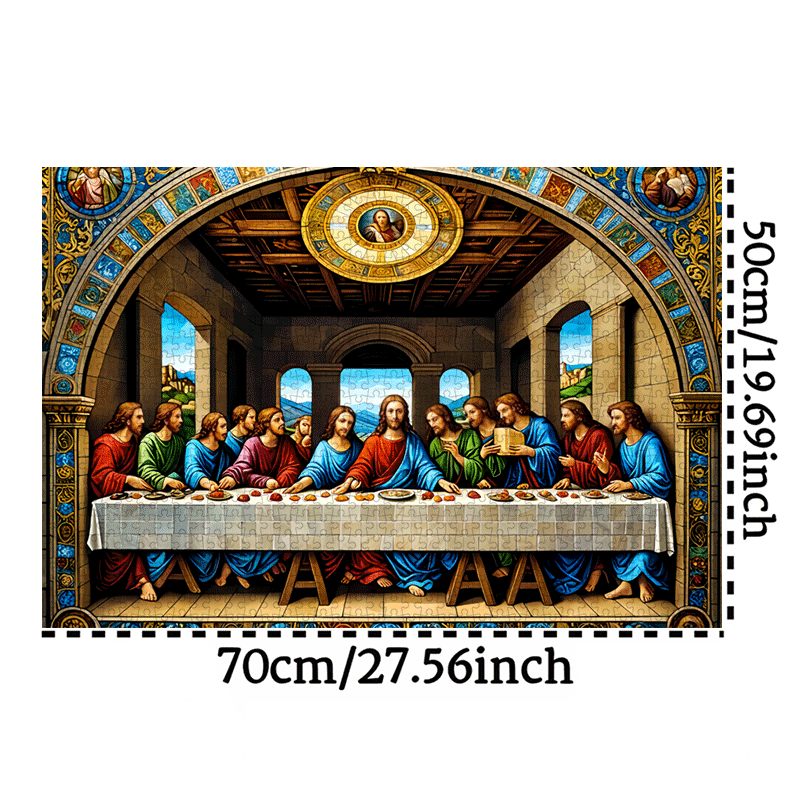 1000pcs Last Supper by Leonard - Jigsaw Puzzle Adult avis et prix