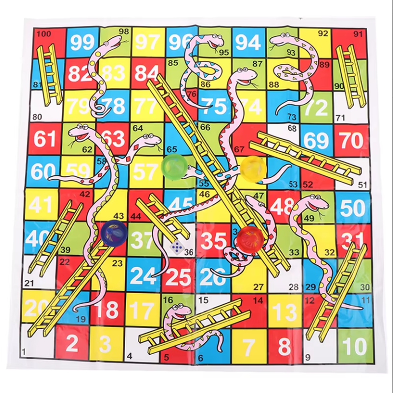 Snake Ladder Flight Chess 38cm - Board Game Quacks avis et prix