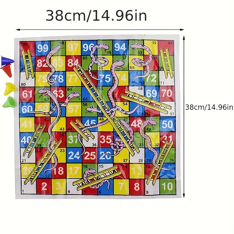 Snake Ladder Flight Chess 38cm - Board Game Quacks avis et prix