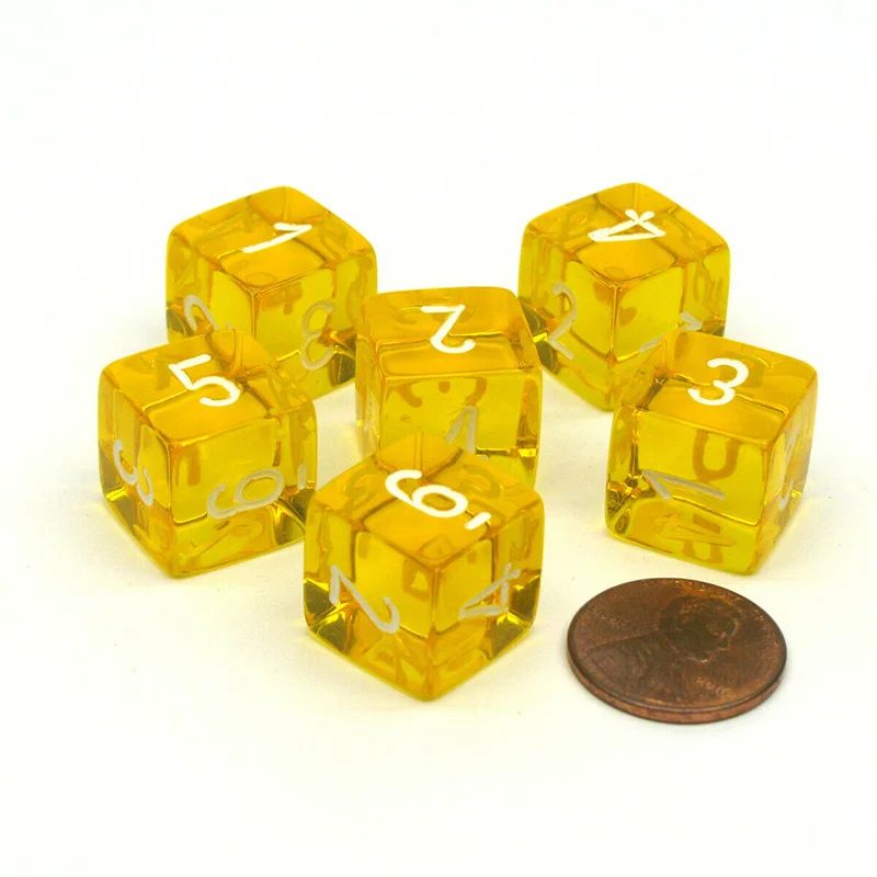 10pcs/set Transparent Black/Ye - Dice Tower Wooden avis et prix